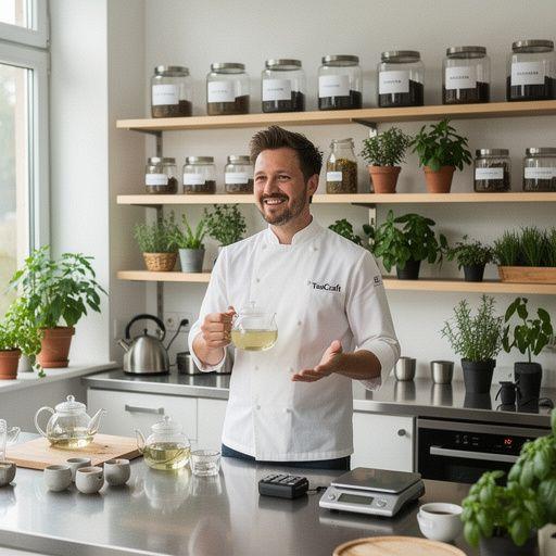 Ingredienti naturali come zenzero e limone pronti per essere infusi.
